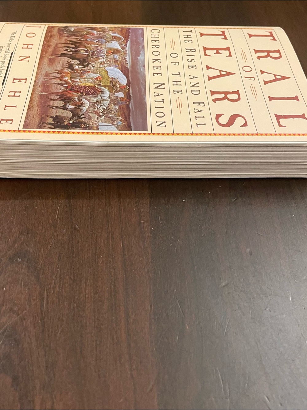 Trail of Tears The Rise & Fall of the Cherokee Nation John Ehle Paperback & DVD - Picture 8 of 14